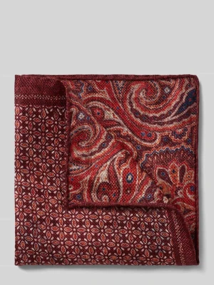 Poszetka z mieszanki lnu z domieszką jedwabiu Verugia