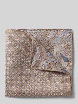 Poszetka z mieszanki lnu z domieszką jedwabiu Verugia