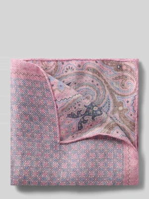 Poszetka z mieszanki lnu z domieszką jedwabiu Verugia