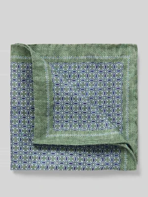 Poszetka z mieszanki lnu z domieszką jedwabiu Verugia