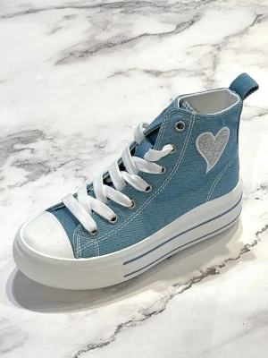 Poti Pati Sneakersy "Poti Pati" w kolorze niebieskim rozmiar: 32