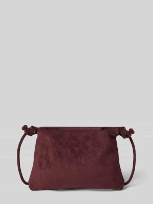 Pouch Bag z dodatkiem streczu model 'VUEDE' B.Young Bordowy