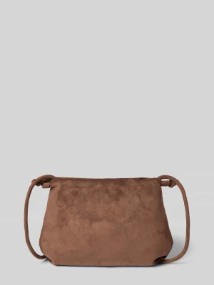 Pouch Bag z dodatkiem streczu model 'VUEDE' B.Young Średniobrązowy
