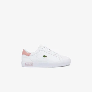 Powercourt Kids White Sneaker Lacoste