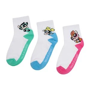 POWERPUFF GIRLS CEO-ACCCS-AW25-314WBPPG(3-PACK) Biały