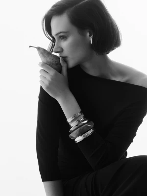 Pozłacana bransoletka o artystycznej fakturze TARANKO