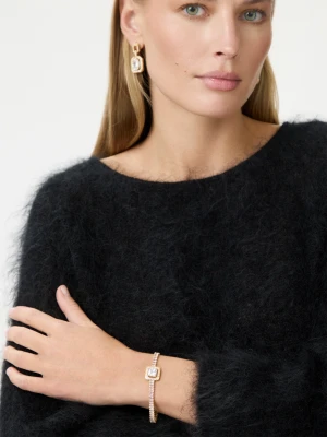 Pozłacana bransoletka z ozdobnymi cyrkoniami TARANKO