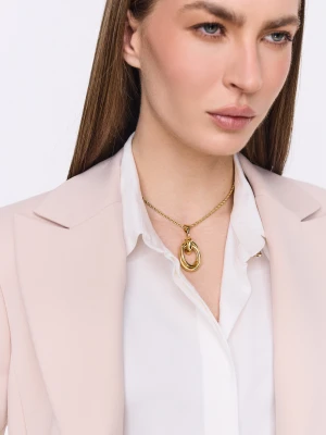 Pozłacany naszyjnik z elegancką zawieszką TARANKO