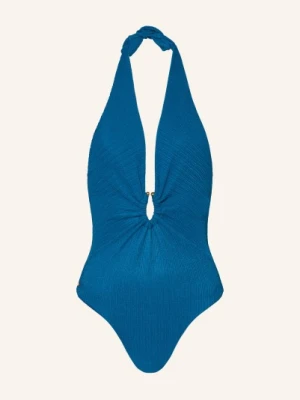 Pq Strój Kąpielowy Wiązany Na Szyi Turquoise blau