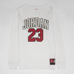 Jordan Practice Flight Longsleeve Tee uniseks Długie rękawy biały rozmiar Odzież