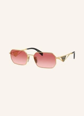 Prada Okulary Przeciwsłoneczne Pr a51s gold