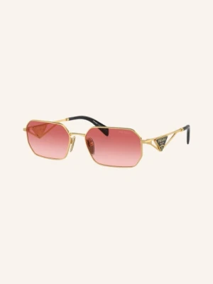 Prada Okulary Przeciwsłoneczne Pr a51s gold