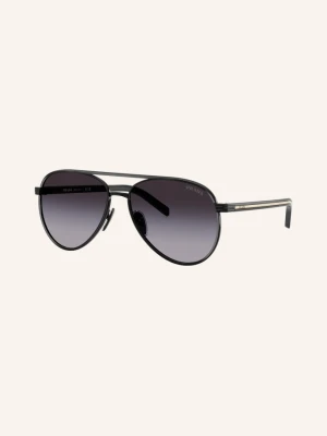 Prada Okulary Przeciwsłoneczne Pr b57s schwarz CZARNO-SZARY PRZEJŚCIE