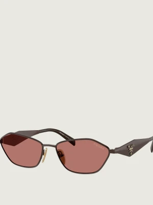 PRADA Okulary przeciwsłoneczne PR D50S brązowy