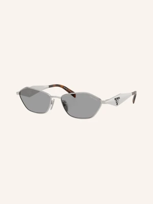 Prada Okulary Przeciwsłoneczne Pr d50s silber srebrny