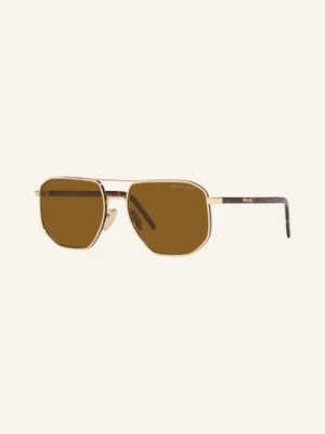 Prada Okulary Przeciwsłoneczne pr59ys gold