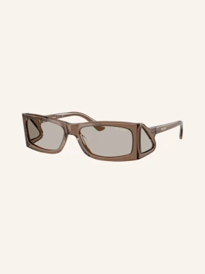 Prada Okulary Przeciwsłoneczne prb03s braun