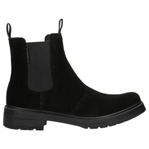 Czarne jesienne sztyblety damskie w stylu miejskim 55089-61 Wojas