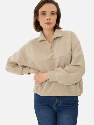 Prążkowana bluza ze stójką B-MOXI Volcano