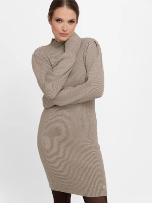 Prążkowana, dzianinowa sukienka G-NESCA Volcano