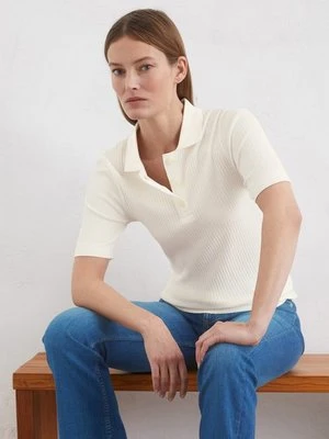 Prążkowana koszulka polo slim Marc O'Polo