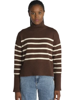 Prążkowane swetry z bawełny Veronica Beard