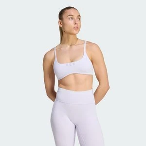 Prążkowany biustonosz All Me z lekkim wsparciem Adidas