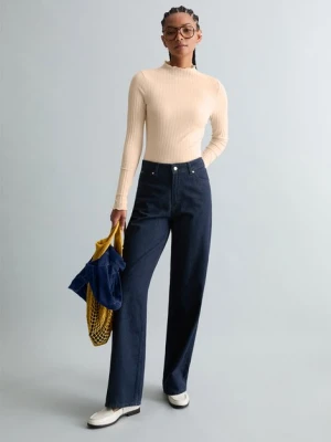 Prążkowany longsleeve slim Marc O'Polo