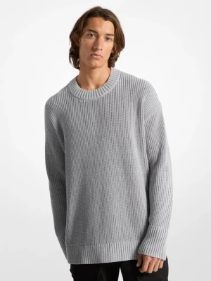 Prążkowany sweter z bawełny Michael Kors