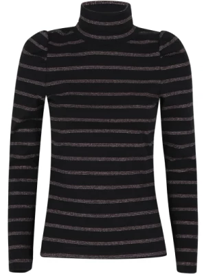Prążkowany sweter z golfem Veronica Beard