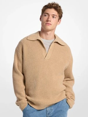 Zdjęcie produktu Prążkowany sweter z mieszanki wełny Michael Kors
