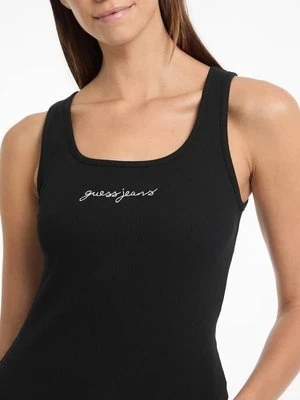 Prążkowany Tank Top Guess