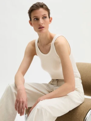 Prążkowany tank top slim Marc O'Polo