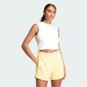 Prążkowany top na ramiączkach ALL SZN Adidas Off White