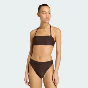 Prążkowany top od bikini z wkładkami bandeau Iconisea Adidas