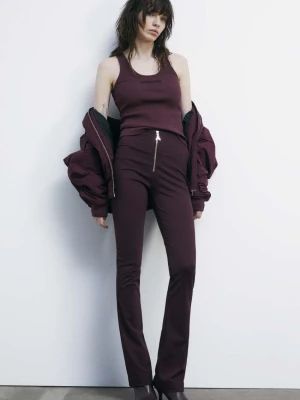 Prążkowany top z bawełny PATRIZIA PEPE