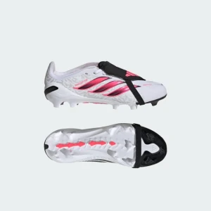 Dziecięce buty piłkarskie z wywijanym językiem na twardą nawierzchnię Predator Elite Adidas