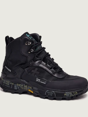 Premiata Buty trekkingowe Trivoru | z dodatkiem skóry czarny