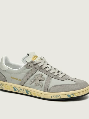 Premiata Skórzane sneakersy BONNIE szary