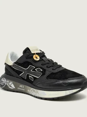 Premiata Skórzane Sneakersy LAURYN 7803 | zamsz