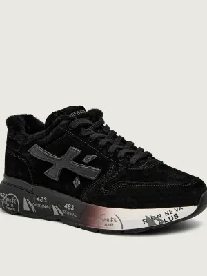 Premiata Skórzane sneakersy MICK | shearling