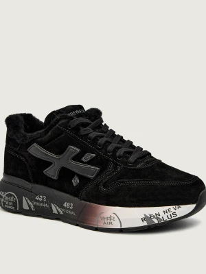Premiata Skórzane sneakersy MICK | shearling