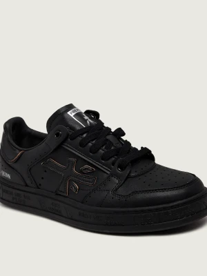 Premiata Skórzane sneakersy Quinn czarny