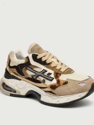 Premiata Skórzane sneakersy SHARKYD | zamsz