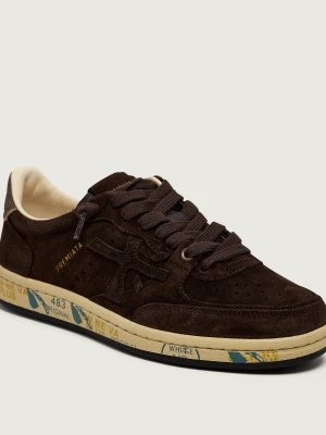 Premiata Sneakersy BSKTCLAD 8446 | zamsz brązowy