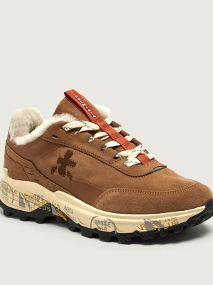 Premiata Sneakersy Devind 506M | zamsz | shearling beżowy