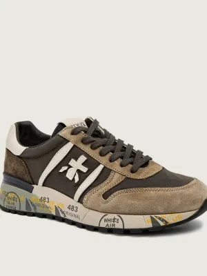 Premiata Sneakersy LANDER | z dodatkiem skóry