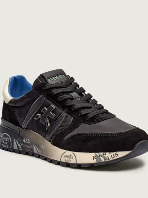 Premiata Sneakersy LANDER | z dodatkiem skóry czarny