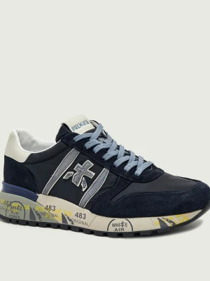 Premiata Sneakersy Lander | zamsz granatowy