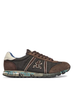 Premiata Sneakersy Lucy Var 8402 Brązowy ciemny